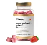 Venira Super probiotics power gummies jahoda 60ks