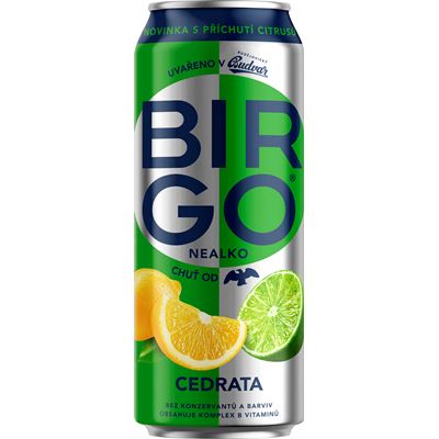 BIRGO Cedrata nealkoholický nápoj 24 x 500 ml