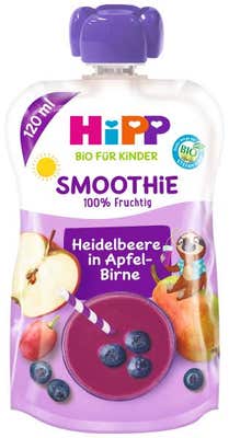 HiPP BIO Smoothie Jablko-Hruška-Borůvky