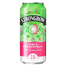 Strongbow S příchutí kiwi a dračího ovoce 440ml