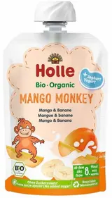 Holle BIO Kapsička ovoce s jogurtem Mango Monkey