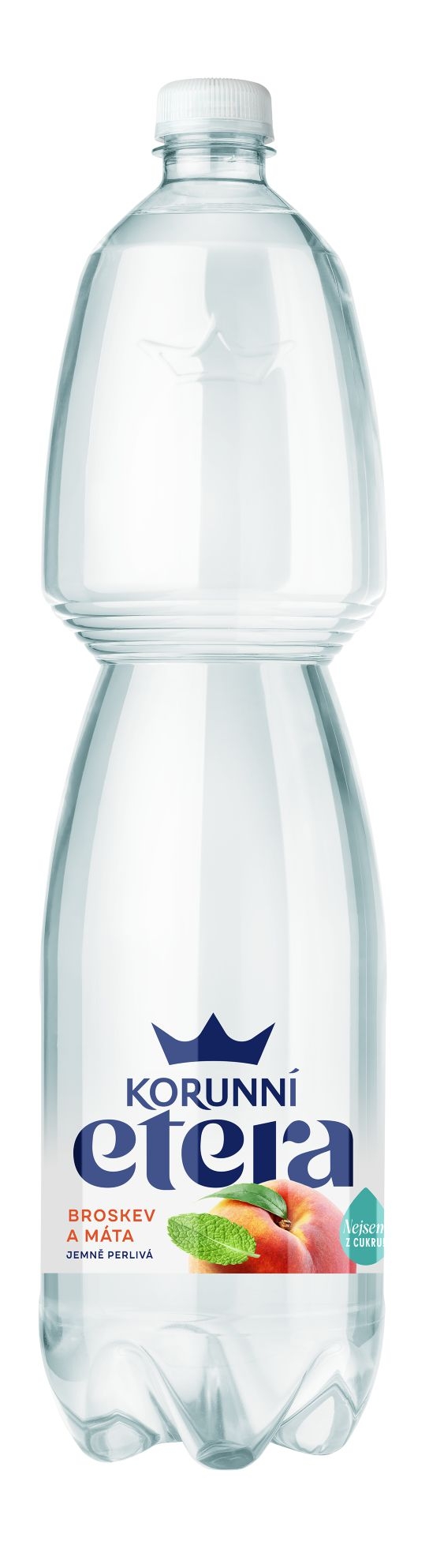Korunní Etera Broskev a máta 1,5l