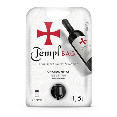 TEMPLÁŘSKÉ SKLEPY ČEJKOVICE Chardonnay 1,5 l BiB