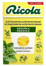 Ricola Meduňka Bonbóny bez cukru