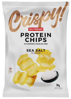 Nutrend Protein Chips, sea salt