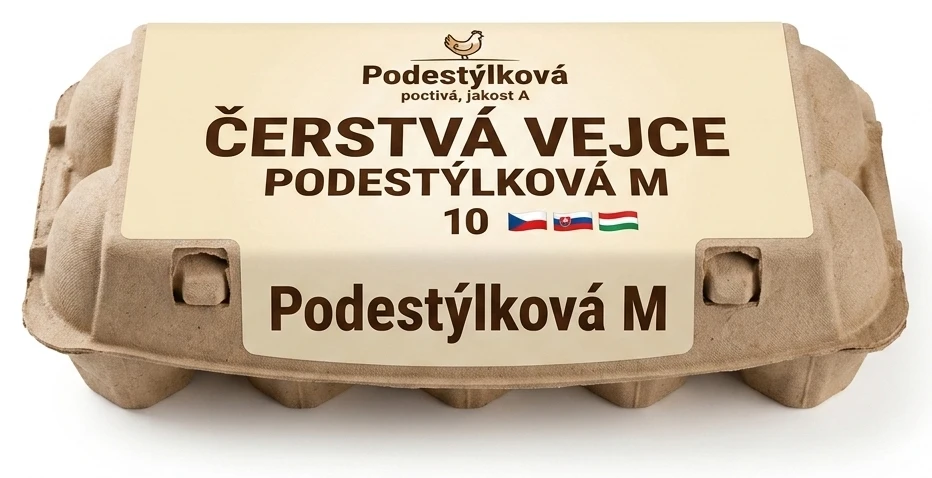 Čerstvá vejce M