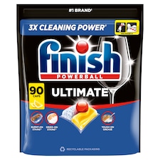 Finish Ultimate kapsle do myčky nádobí - Lemon 90 ks