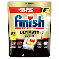Finish Ultimate Plus kapsle do myčky nádobí - Lemon 83 ks