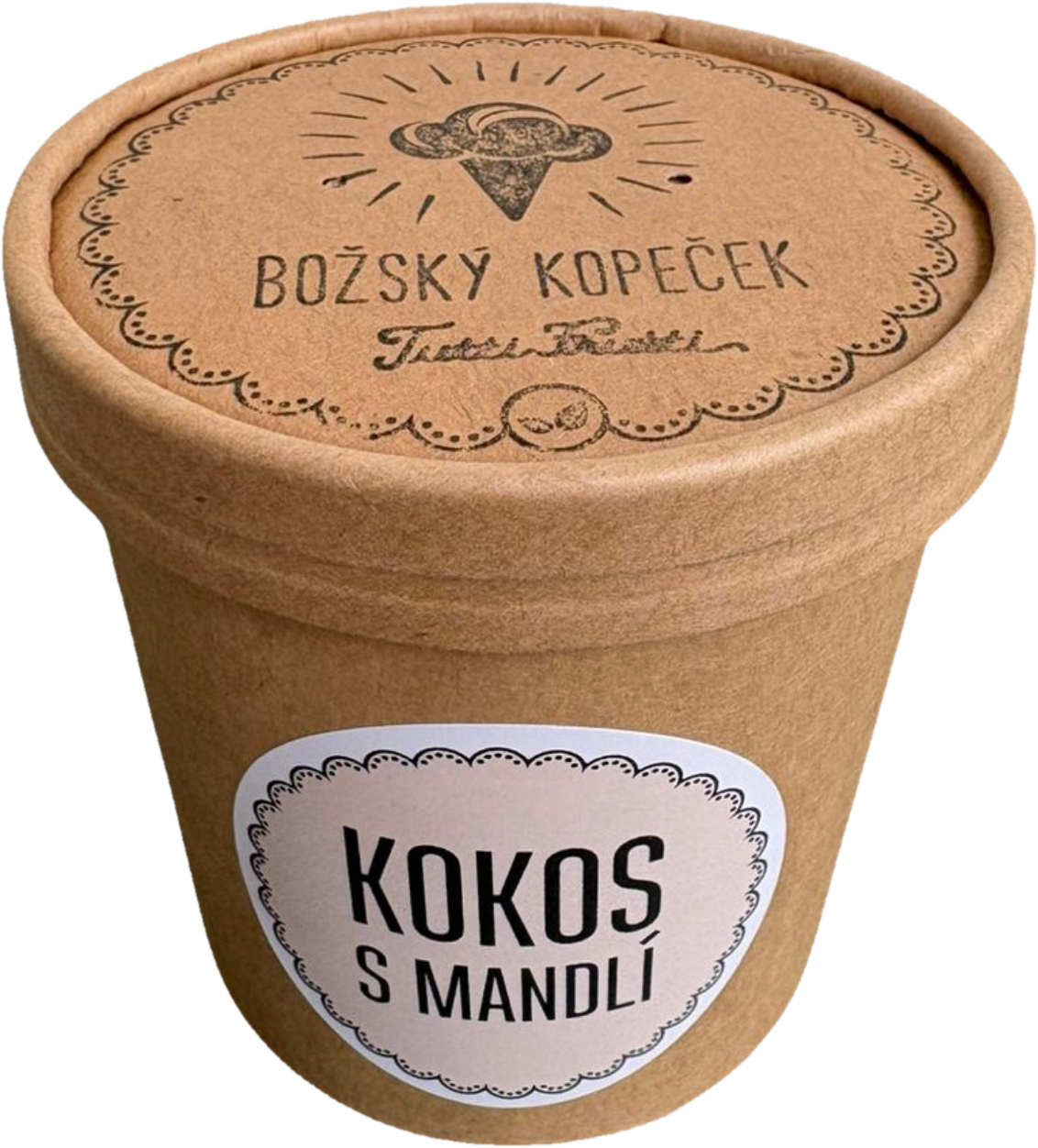 Božský kopeček Kokos s mandlí