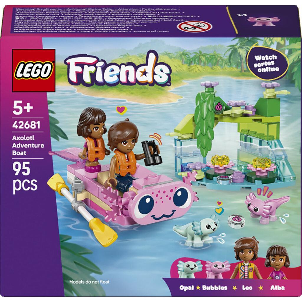 LEGO® Friends 42681 Dobrodružný člun s axolotly