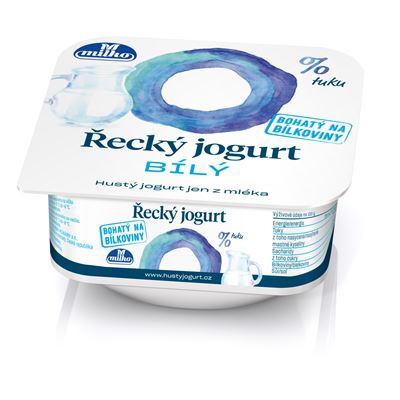 Řecký jogurt 5 % bílý chlaz. 12 x 140 g