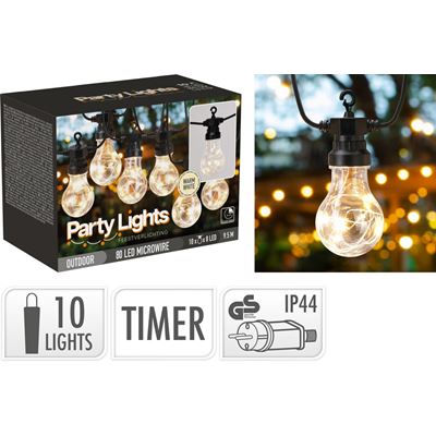 Koopman Světelný řetěz 10 LED WW 1 ks