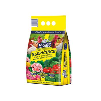 Slepičince granulované 2,5 kg 1 ks