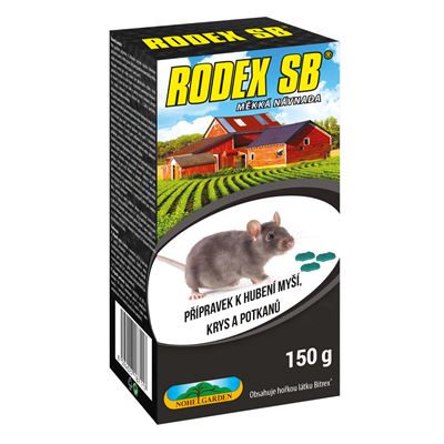 NOHEL-GARDEN Návnada měkká Rodex SB 150 g 1 ks