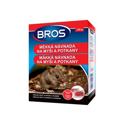 NOHEL-GARDEN BROS Rodenticid návnada měkká 1 ks