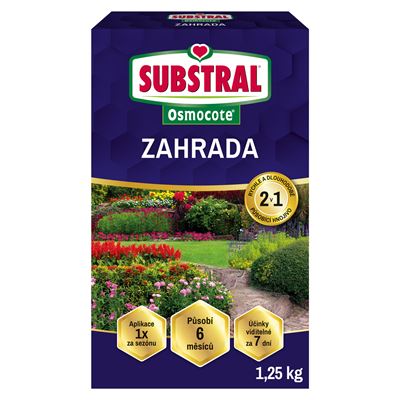 Hnojivo Substral Osmocote Zahrada 1,25 kg 1 ks
