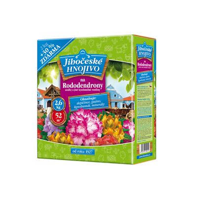 NOHEL-GARDEN Jihočeské hnojivo Rododendrony, Azalka 2 kg+30% 1 ks