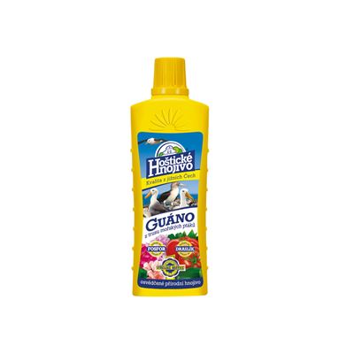 NOHEL-GARDEN Hoštické Hnojivo s guánem z trusu mořských ptáků 500 ml