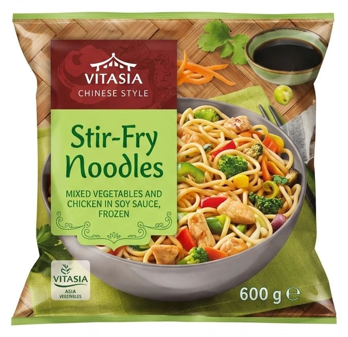 Vitasia Hotový pokrm Stir-Fry Noodles