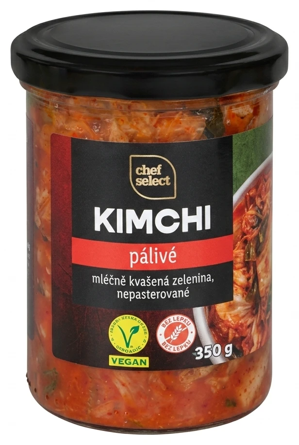 Chef Select Kimchi nepasterované pálivé/nepálivé