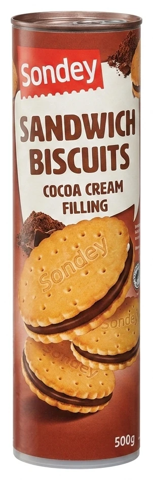 SONDEY Sušenky s kakaovým krémem
