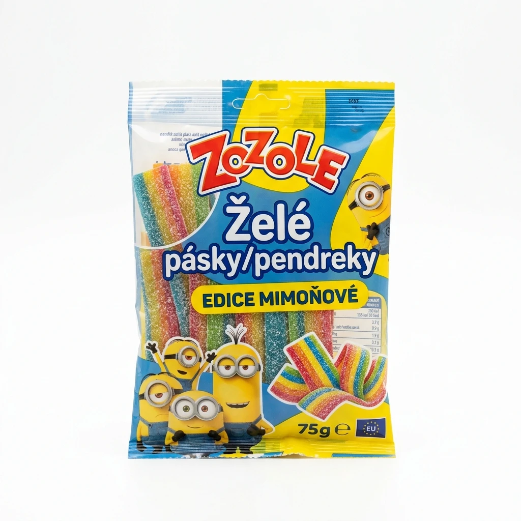 ZOZOLE Želé pásky/pendreky edice mimoňové