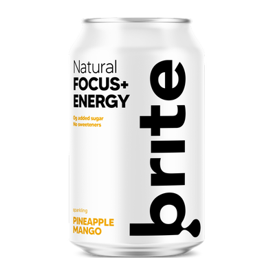 Brite Natural Focus Energy Drink- Ananas a mango