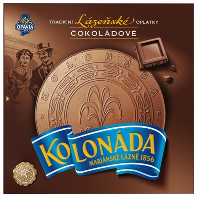 Opavia Kolonáda Lázeňské oplatky čokoládové