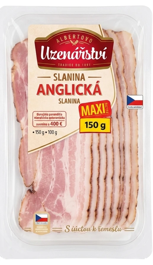 Anglická slanina MAXI
