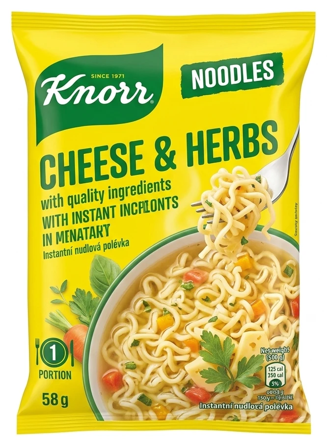 Knorr Noodles Instantní nudlová polévka
