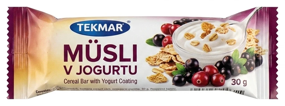 Tekmar Müsli tyčinka v jogurtu
