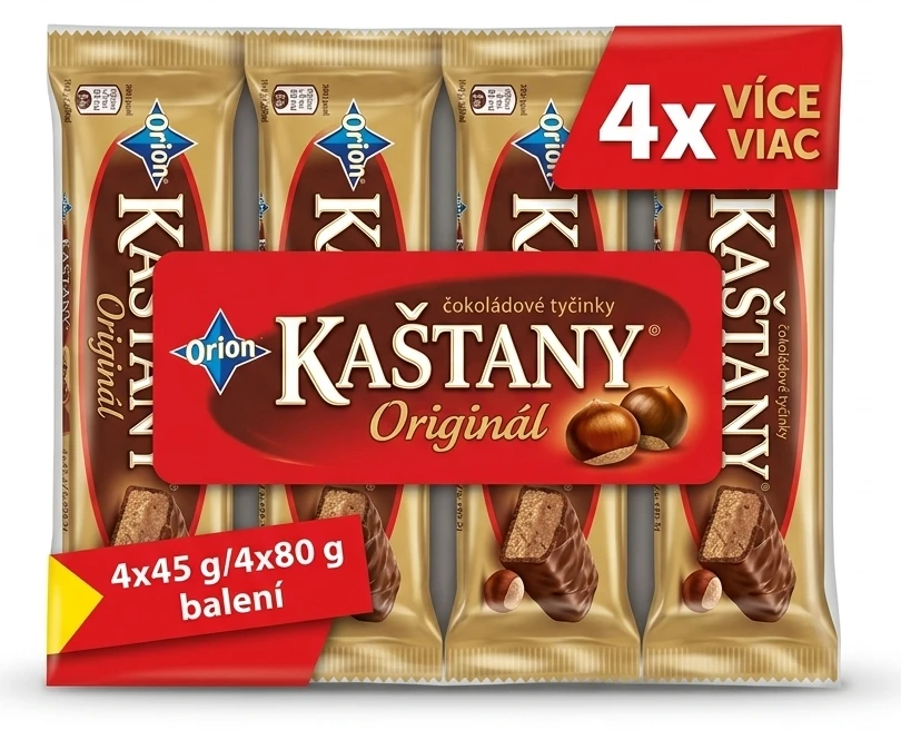 Orion Kaštany/Margot čokoládové tyčinky