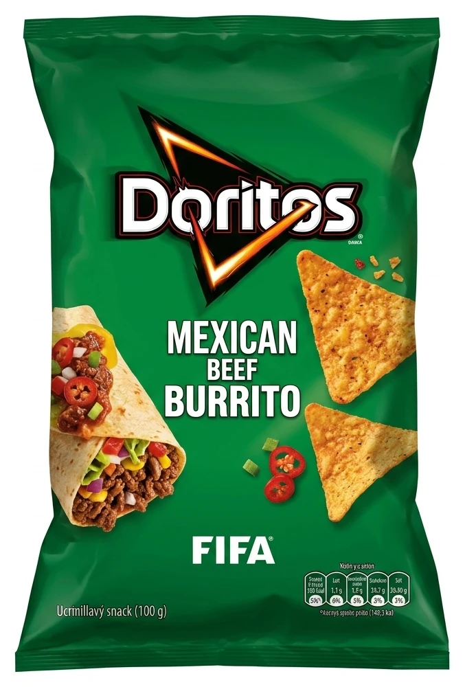 Doritos Křupavý snack Mexican Beef Burito