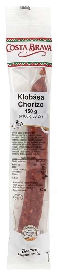 COSTA BRAVA Klobása Chorizo