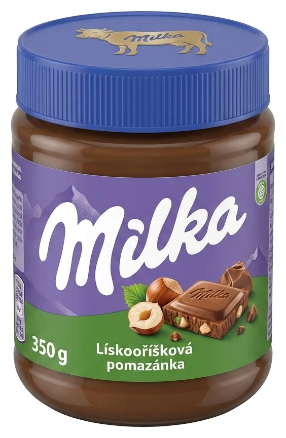 Milka Lískooříšková pomazánka