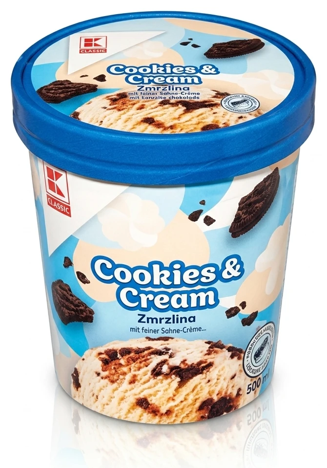 Cookies & Cream Zmrzlina