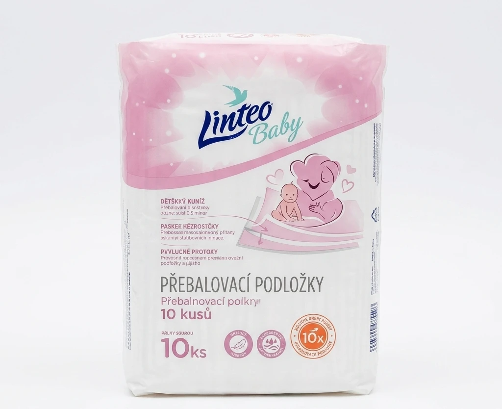 Linteo Baby Přebalovací podložky