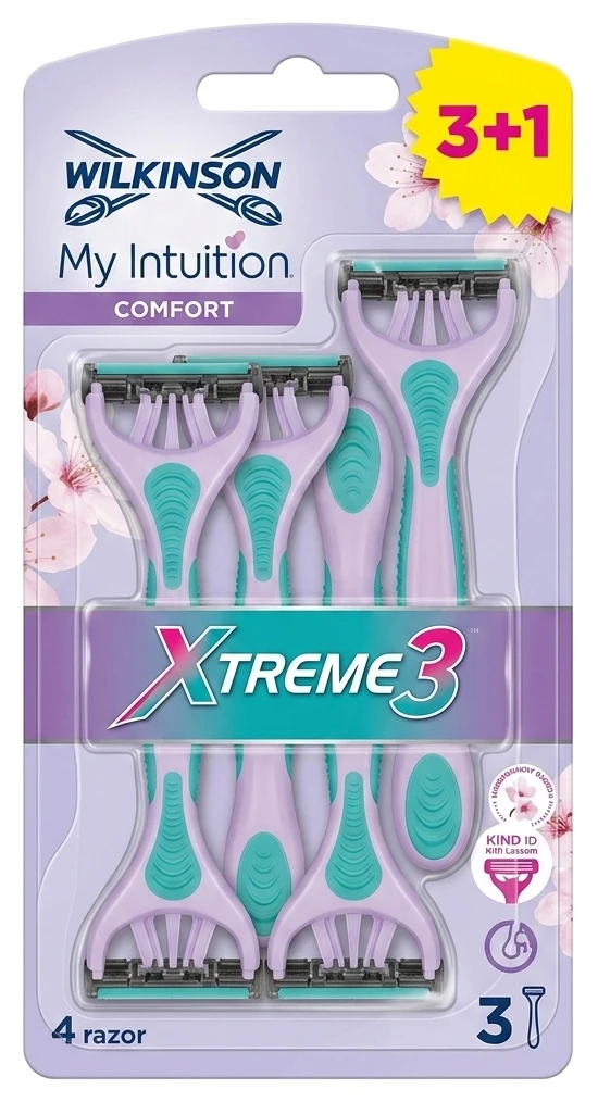 Wilkinson Xtreme 3 Jednorázové holicí strojky