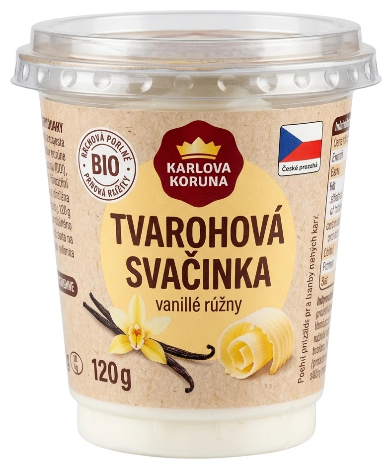 Tvarohová svačinka Karlova Koruna