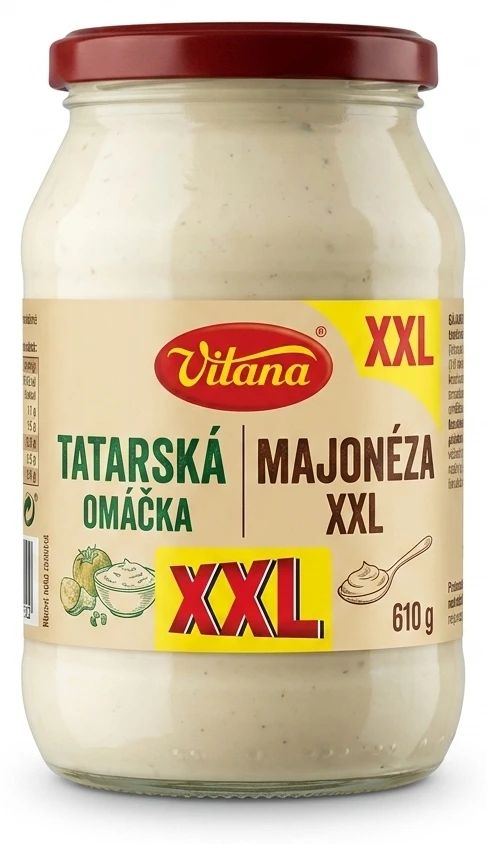 Tatarská omáčka, Majonéza XXL Vitana