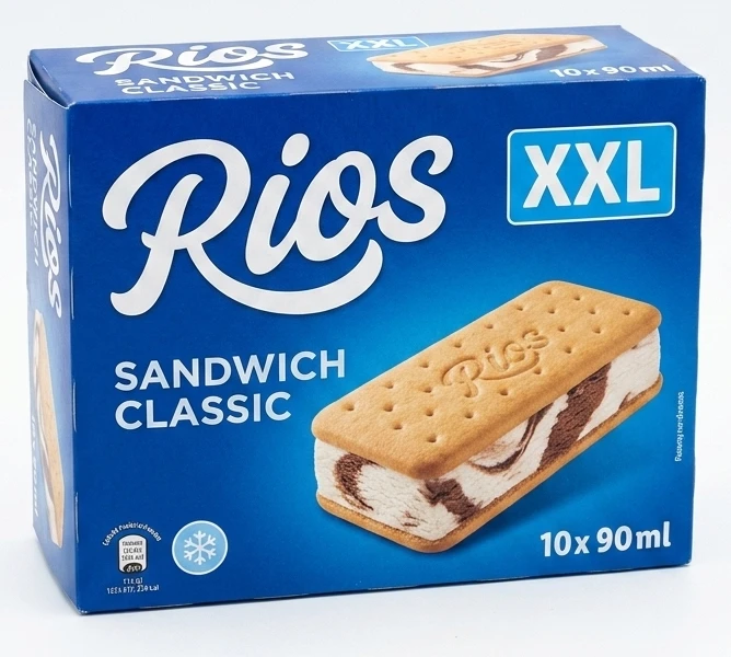 Zmrzlina XXL Sandwich Classic Rios