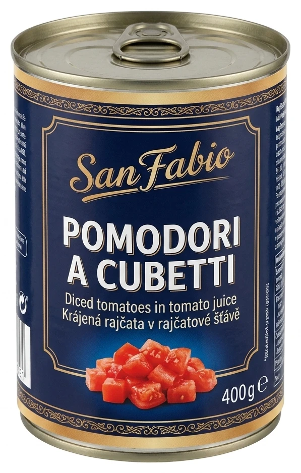 Rajčata San Fabio krájená