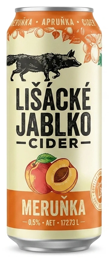 Lišácké Jablko cider různé druhy