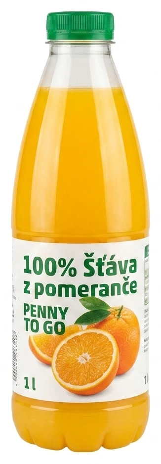 100% Šťáva z pomeranče Penny To Go