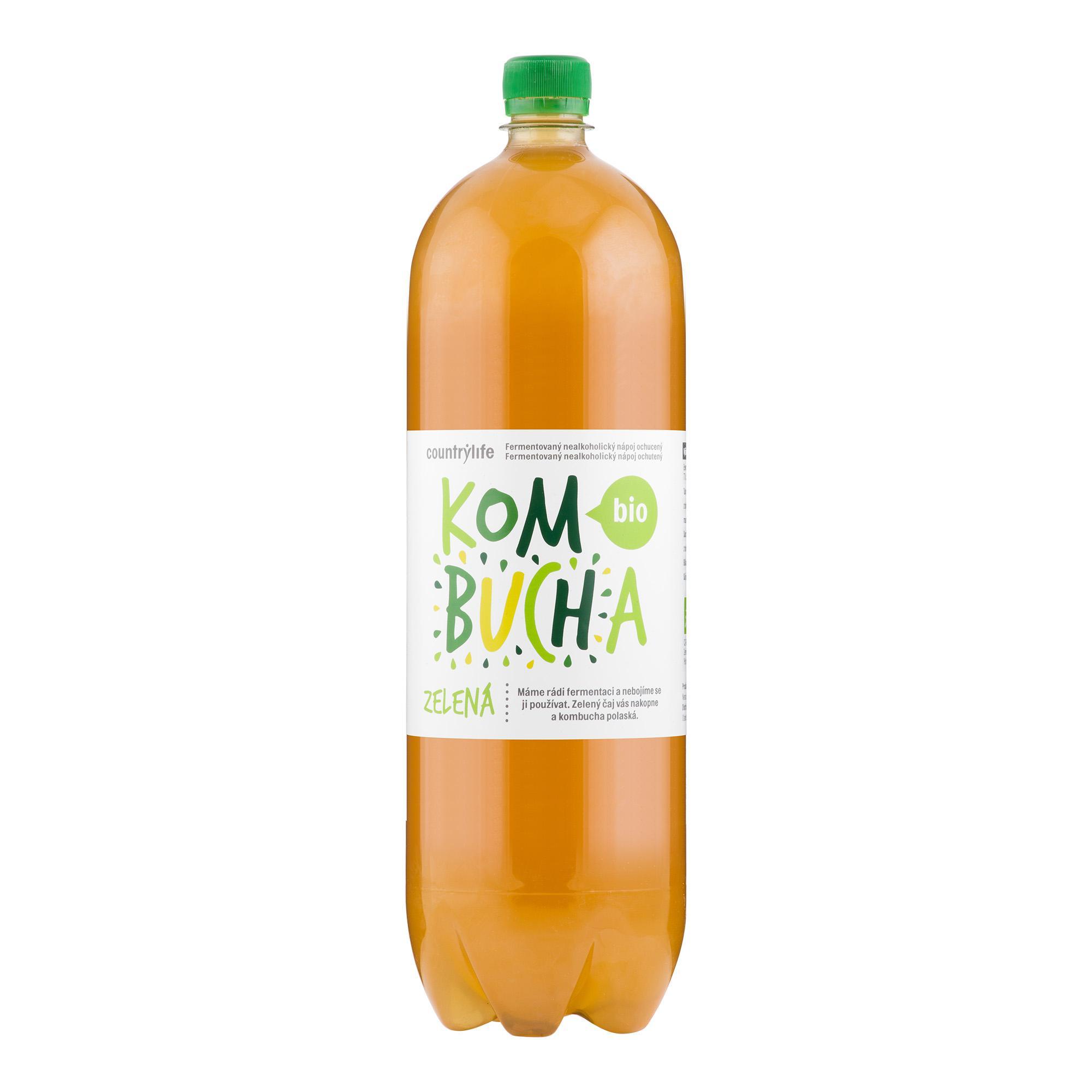 Country Life BIO Kombucha zelený čaj