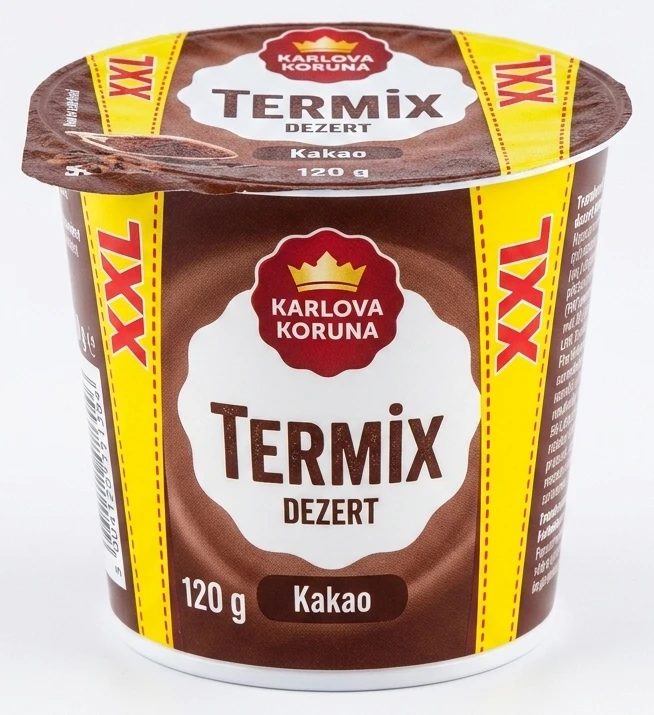 Tvarohový dezert Termix Kakao Karlova Koruna