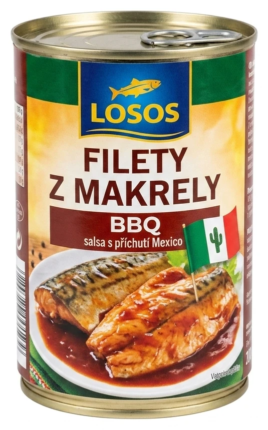 Filety z makrely BBQ, Mexico