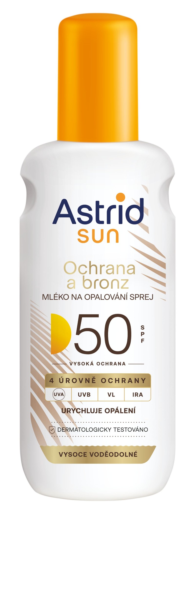 Astrid Sun Mléko na opalování Bronz sprej OF 50 150 ml