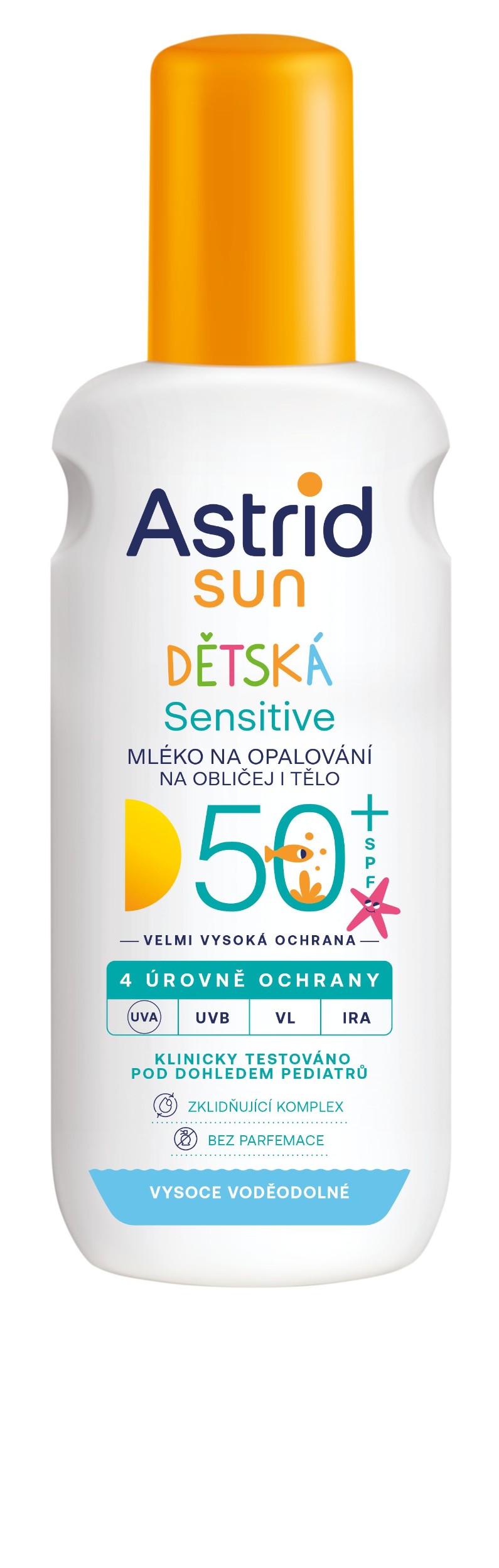 Astrid Sun Sensitive Dětské mléko sprej O 50+ 150ml