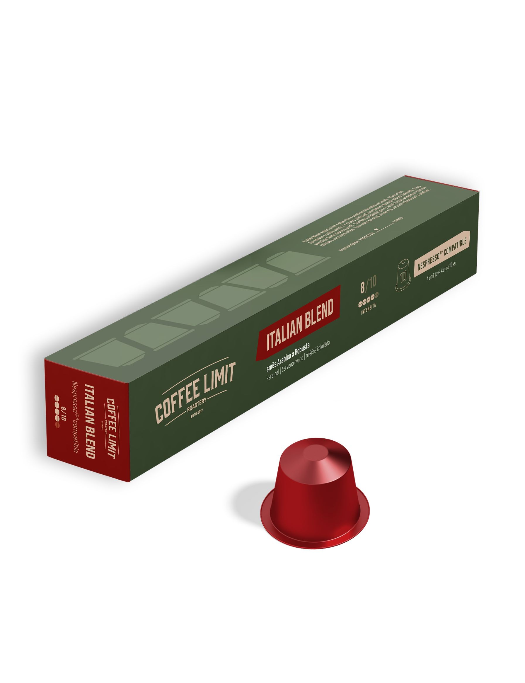 Coffee Limit Italian Blend BLEND 10ks kapsle Nespresso